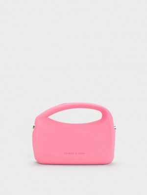 Charles & Keith Cocoon Top Handtasche Rosa | 729KXOYCE