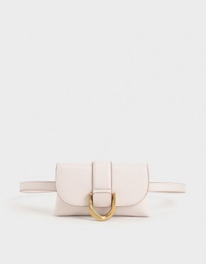 Charles & Keith Gabine Crossbody Taschen Hellrosa | 158FMVULA