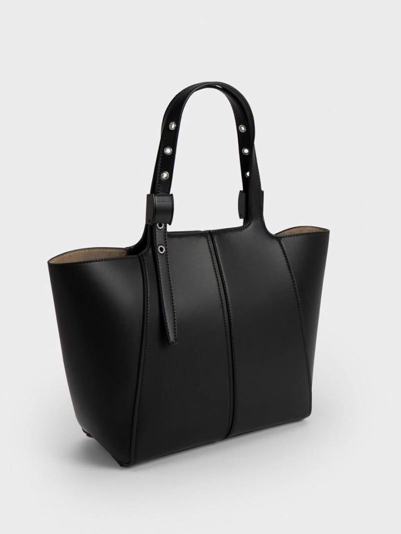 Charles & Keith Altea Tragetaschen Schwarz | 741XHNMEF