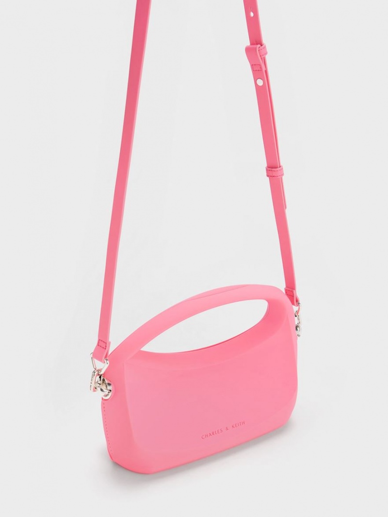 Charles & Keith Cocoon Top Handtasche Rosa | 729KXOYCE