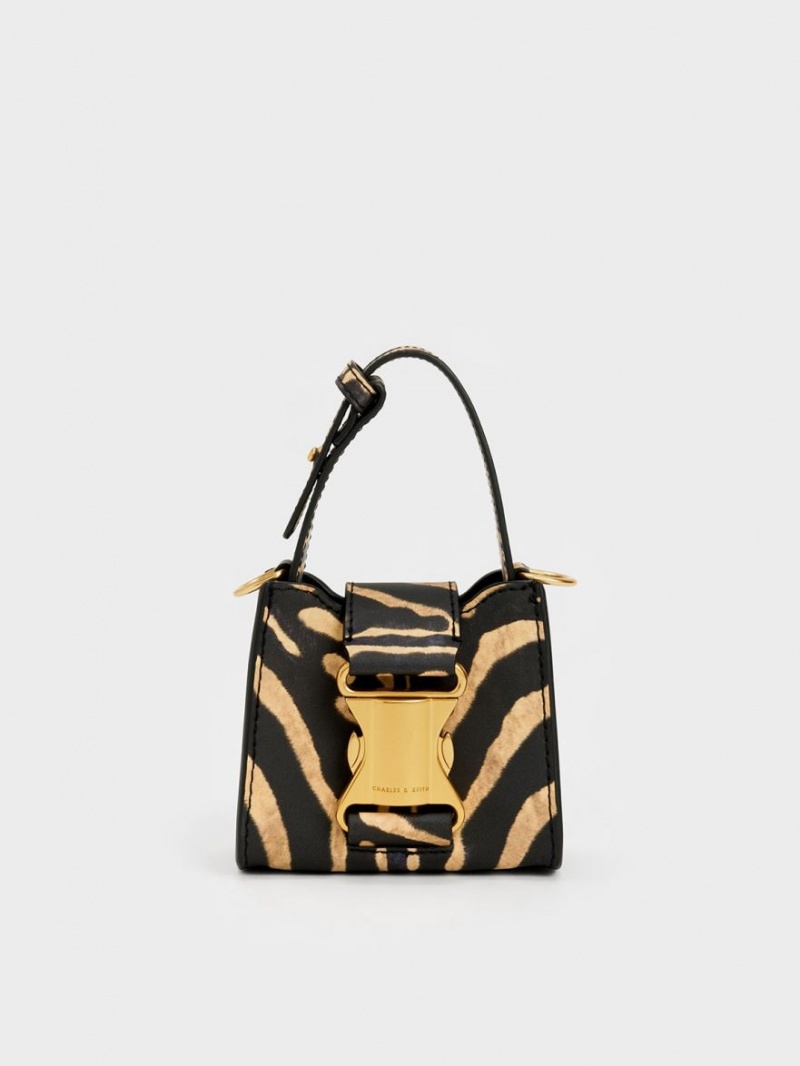 Charles & Keith Ivy Top Handle Mini Taschen Mehrfarbig | 063FGJPAR