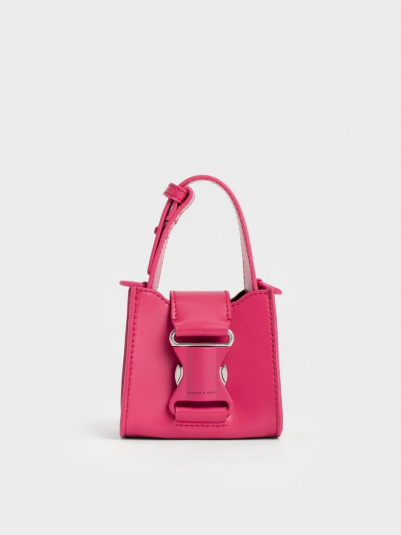 Charles & Keith Ivy Top Handle Mini Taschen Rot | 501SZIBFH